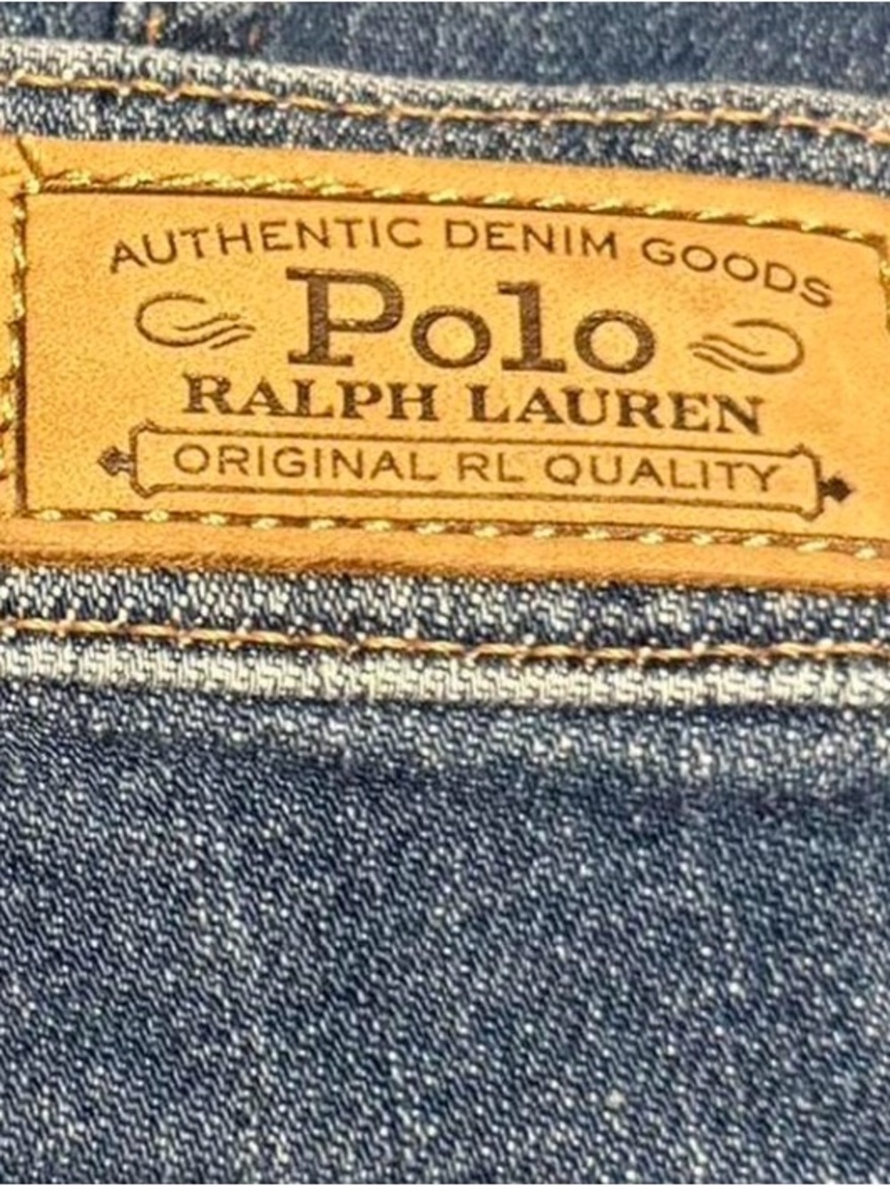Polo Ralph Lauren Womens Jenn Flare Jeans High Waist Embroidered Size 14w or 32R - Picture 8 of 10